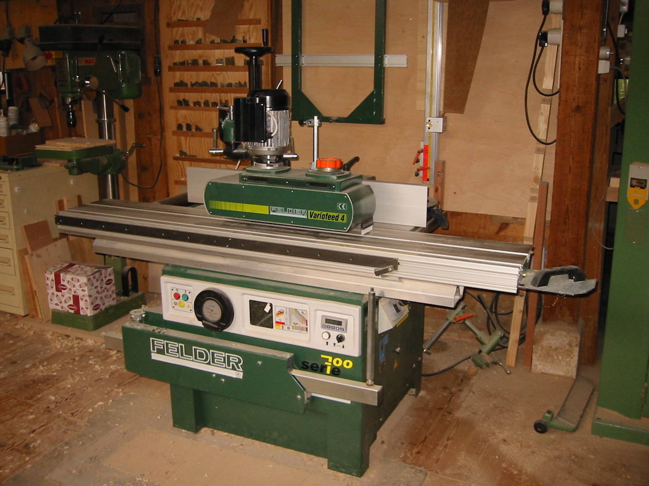 Einrichtung in der Schreinerei am Obergestadeckweg